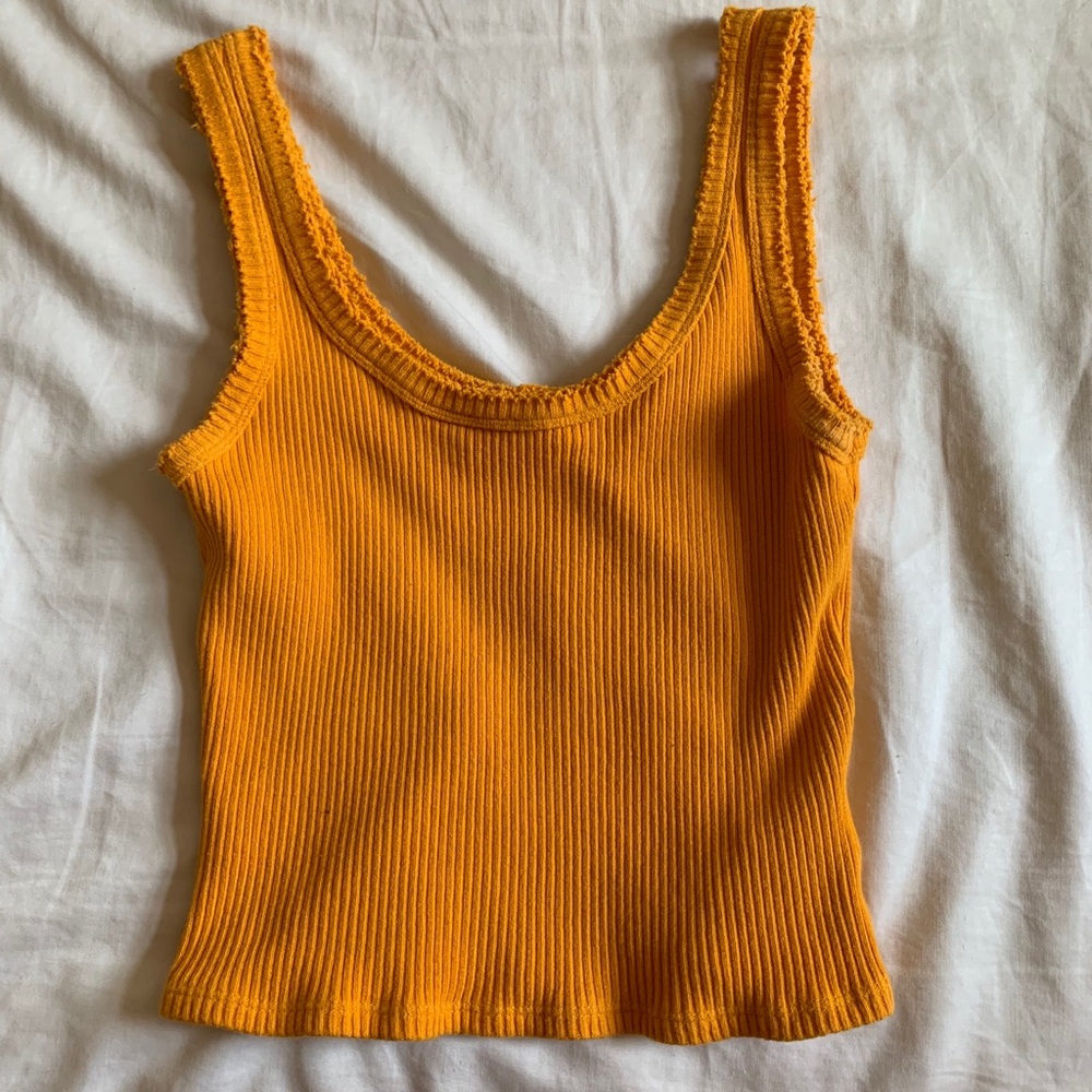 Urban outfitters yellow tank top